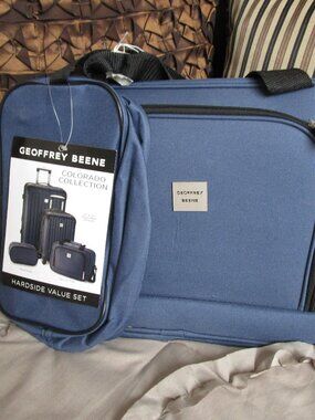 NWT designer carry-on luggage duo